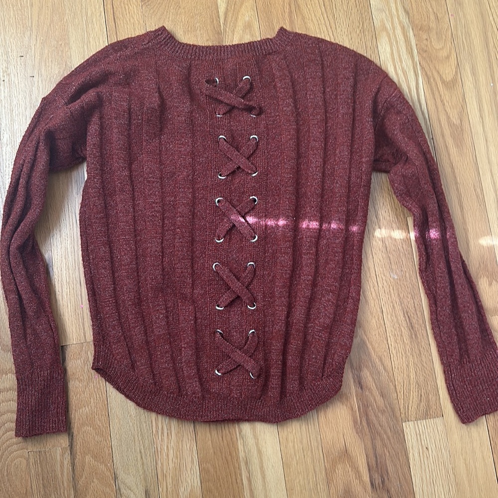 Pink Republic Deep Red Sweater - Picture 2 of 2